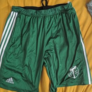 Portland Timbers athletic shorts